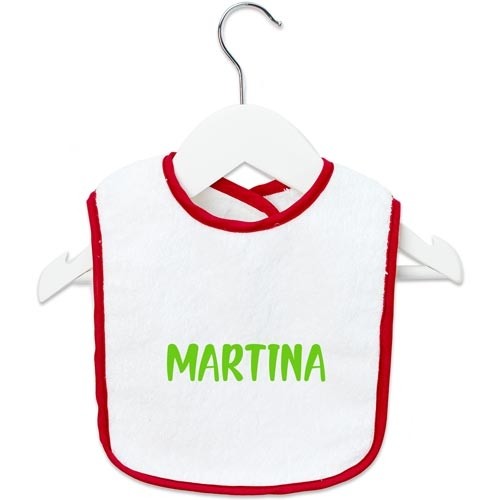 Babero personalizado