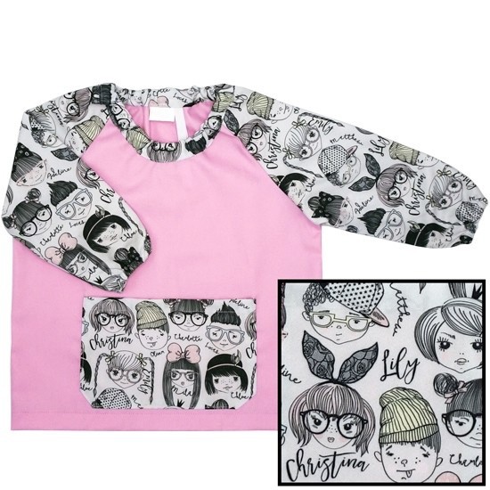 Bata de guardería para bebé personalizada