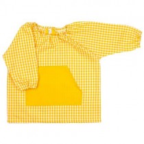 Bata guarderia personalizada Amarilla