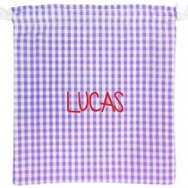 Bolsa de ropa para guardería personalizada